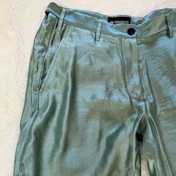 ANN DEMEULEMEESTER High-waisted straight leg trousers Size FR 38 / US 6 - Picture 14 of 16